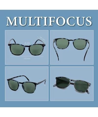 Progressive Multifocal Reading Sunglasses for Men & Women - Trifocal Reader Sunglasses - 1.5 - C118UGLKTO6 $20.89 Square