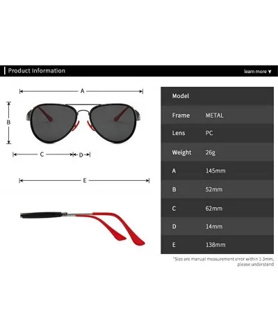 Polarized Sunglasses Glasses Gradient Goggles - Blue - CR18NUYEW7M $20.39 Goggle