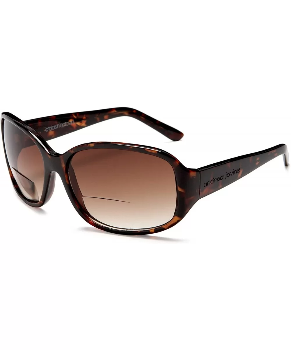 Women's A378S Rectangular Reading Sunglasses - One Size - Tortoise - C8113M27OU9 $70.96 Sport