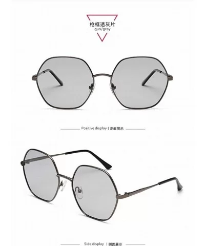 Women'S Polarized Sunglasses Polygonal Irregular Sunglasses New Polarizer - Style 2 - CV18UGKNTO2 $29.20 Oversized