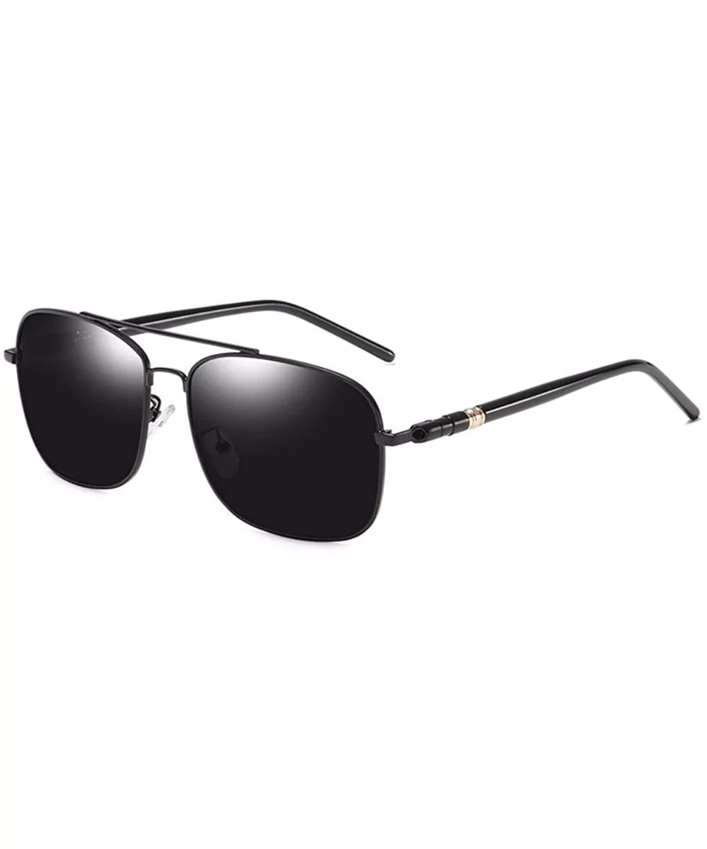 Sunglasses Men's Polarized Sunglasses Antiglare Night Vision Polarized Driving Sunglasses - E - CK18QQ20A4G $55.55 Aviator