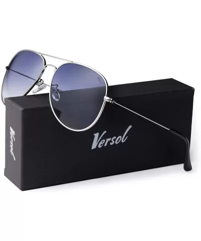 Aviator Sunglasses for Men Women Mirrored Lens UV400 Protection Lightweight Polarized Aviators Sunglasses - CU18U637KYY $18.4...