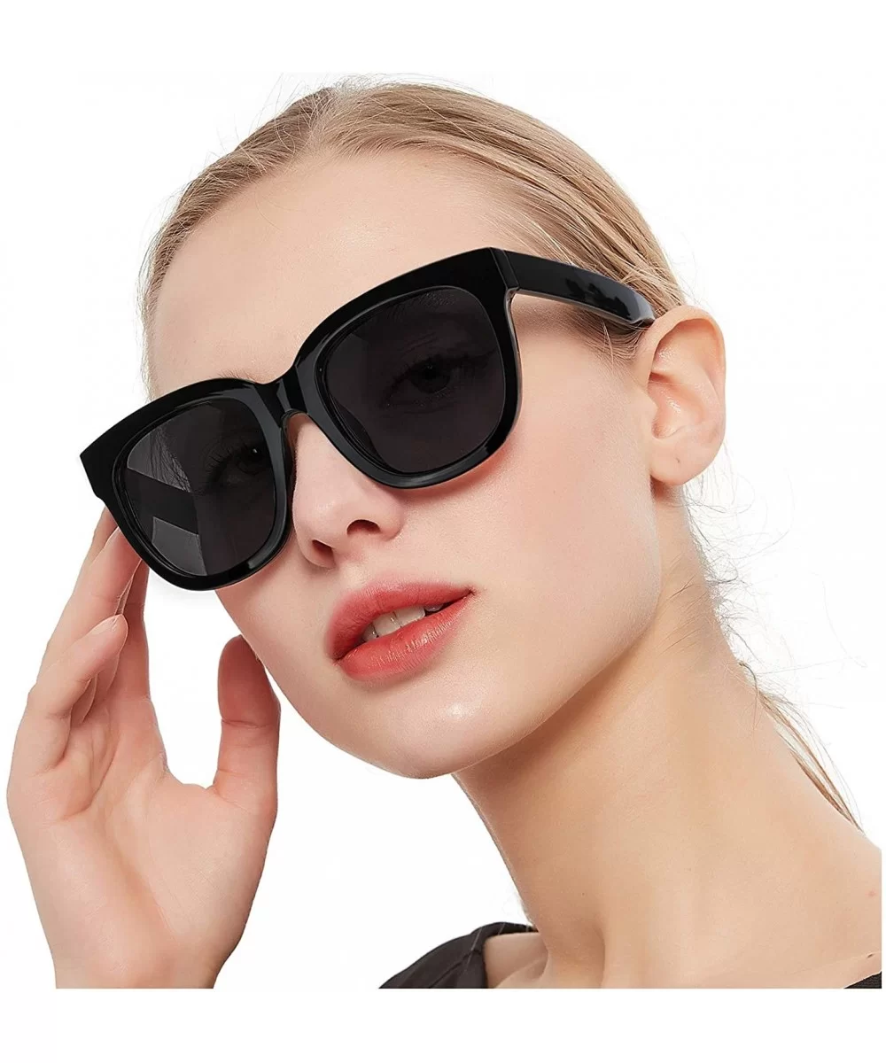 Womens Sunglasses Polarized-Mirrored Sunglasses for Women with UV400 Protection for Outdoor - CA18QQD0SQS $29.20 Oversized