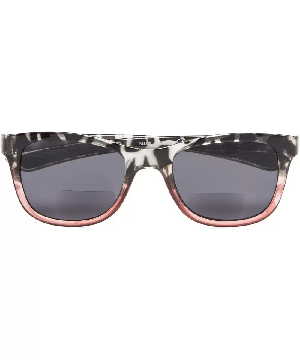 Bifocal Sunglasses Vintage 80's Classic Reading Sunglasses - Pink-demi - CY18NMXZ5K3 $14.02 Sport