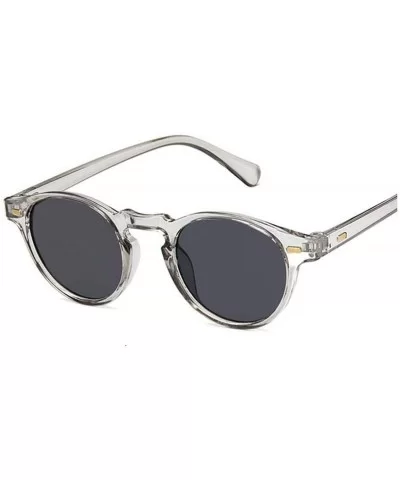 Fashions 2019 Oval Small Sunglasses Clear Classic UV400 Sun Glasses Trends Female Transparent Shades Women - C8197A338GY $44....