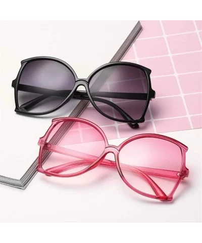 Oversize Butterfly Sunglasses Women Big Fishtail Frame Sun Glasses Men 2020 Retro Eyewear for Female UV400 - CT199QCTHCN $11....