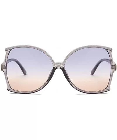 Oversize Butterfly Sunglasses Women Big Fishtail Frame Sun Glasses Men 2020 Retro Eyewear for Female UV400 - CT199QCTHCN $11....