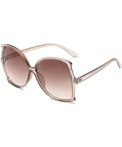 Oversize Butterfly Sunglasses Women Big Fishtail Frame Sun Glasses Men 2020 Retro Eyewear for Female UV400 - CT199QCTHCN $11....