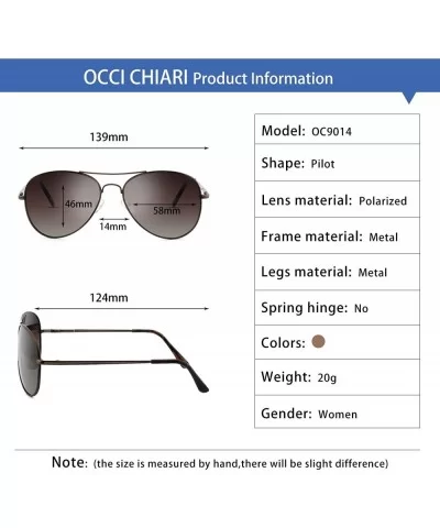 Stylish Polarized Sunglasses 100% UV Protection For Women - C5-brown - CT18GNXMKCQ $13.63 Round