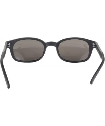 Original KD's Biker Sunglasses (Black Frame/Gold Mirror Lens) - C0112W4C5YN $17.76 Goggle