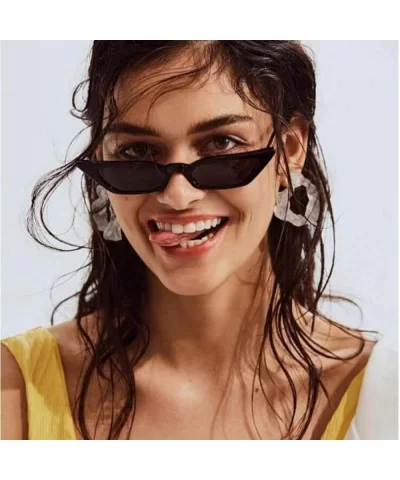 Vintage Cat Eye Sunglasses Retro Small Frame Uv400 Eyewear Fashion Ladies - Pink - CP18RYSYEHY $13.33 Cat Eye