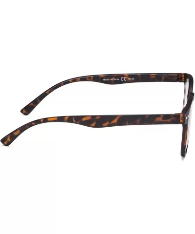 Retro Round Reading Glasses Women - Tortoise - CK18KC25UMT $12.49 Round