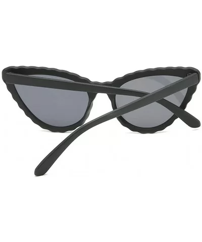 Women's Fashion Cat Eye Shade Sunglasses Integrated Stripe Vintage Glasses - A - C418RYZMQ2S $10.38 Cat Eye