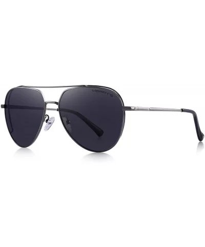 Premium Classic Men Sunglasses for Women-Polarized-100% UV protection - Gray - CC18MH7MH67 $43.02 Aviator