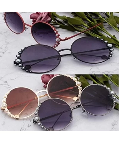 Round Fashion Sunglases Stylish Eyeglasses for Driving-City Walking-Travel - Holiday-Outdoor Activites UV400 - C418XM83SY4 $3...