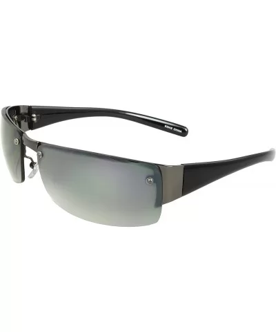 TU9304S Rimless Fashion Sunglasses - Purple Black - CL11CB13XGB $13.18 Rimless