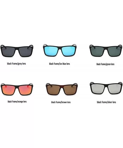 Fashion Polarized Sunglasses for Men Outdoor UV Protective Glasses Casual Sunglasses for Cycling Fishing Driving - CB18NI7LQ8...