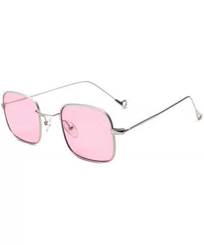 Sunglasses for Women Rectangular Wire Glasses Retro Sunglasses Eyewear Metal Sunglasses Party Favors - F - CX18QY9N4SK $11.77...
