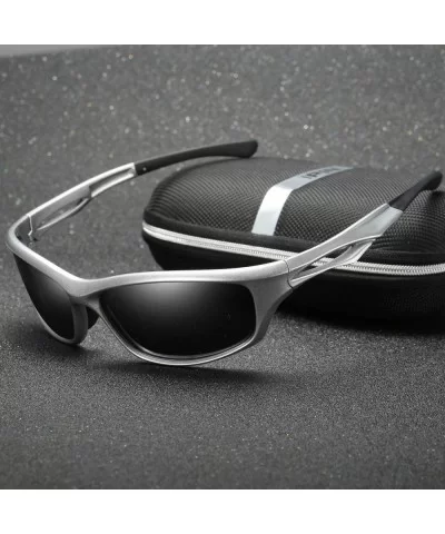 Polarized Sports Sunglasses for Men/Women TR90 soft Frame Unisex Driving sun glasses for Cycling Fishing - Red - CR18K5XZLZU ...