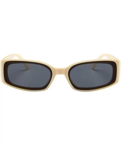 Lightweight Fashion Sunglasses Mirrored Polarized Lens Polarized Sunglasses for Men and Women Sun glasses - Beige - CW190752S...