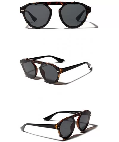 Women's Classic Full Frame Radiation Protection Sunglasses Women Vintage Eyewear Fishing Driving - D - CX18OAWRC3G $12.26 Rim...