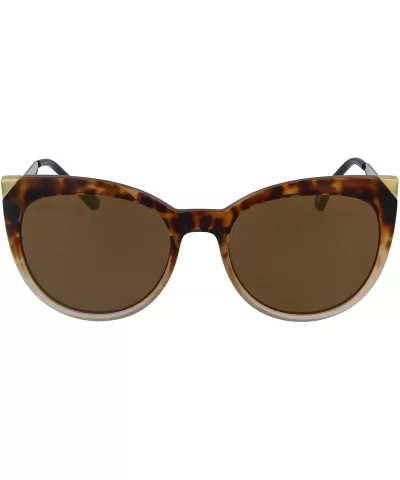 7104 Cat-Eye Fashion Sunglasses - UV Protection - Brown Tortoise Gradient Nude - CY18WHME4HY $56.14 Cat Eye