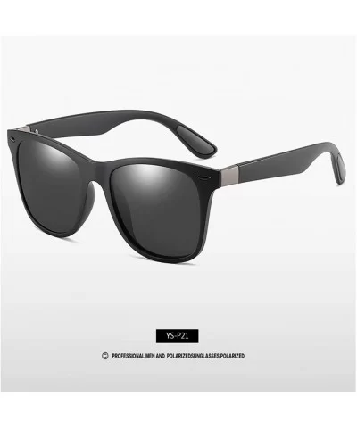 Classic Polarized Sunglasses Men Women Design Driving Square Frame Sun Glasses Male UV400 Gafas De Sol 2019 - CA18XO337ZG $28...