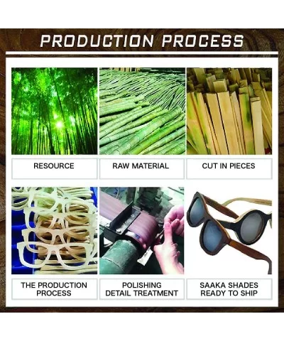 Women's Bamboo Sunglasses. Superior Optics - Lightweight - UV Sun Protection & Polarized Lenses - Boca Grande - CB18RQ26MQ9 $...