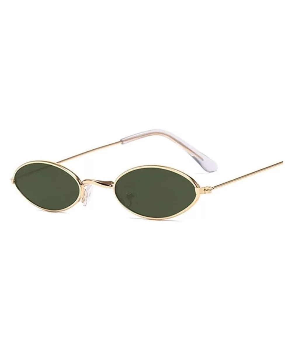 Sunglasses Vintage Glasses Fashion Designer - Goldg15 - CW1999Y0KRI $20.50 Oval
