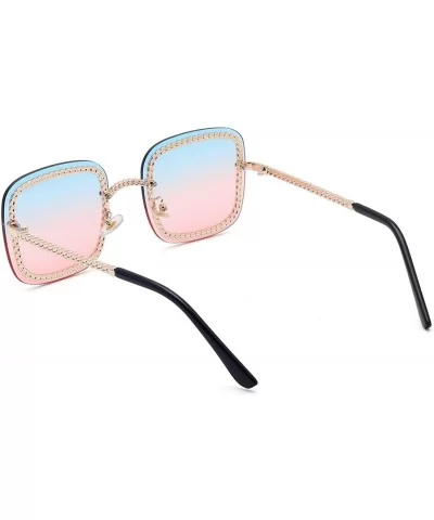 Retro Cat Eye Small Lenses Sunglasses Slender Metal Frame Ladies Fashion Vintage Triangle Sun Glasses For Women - CS18S6SCQ0M...