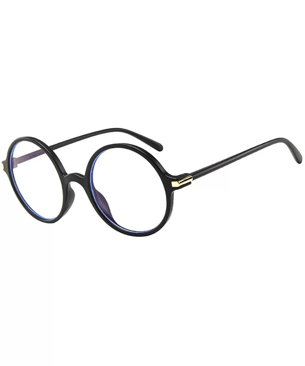 Sunglasses for Women Vintage Sunglasses Round Sunglasses Retro Glasses Eyewear - B - CV18QMXZ80G $9.74 Oversized