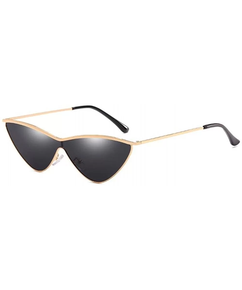 MOD-Style Individuality Triangle Sunglasses Full Metal Frame Anti-glare - S01 - CQ189OKZDHN $33.42 Square