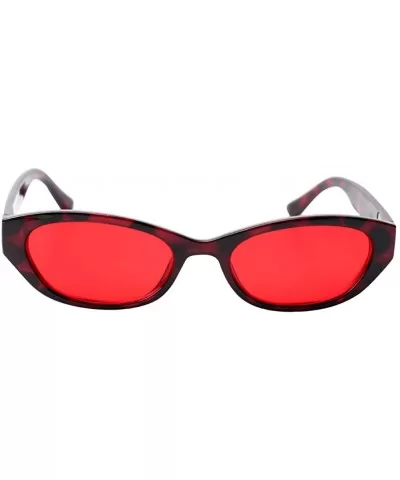 Womens Anti-Blue Light Small Cat Eye Cute Reading Glasses - Tortoise Frame/Red Lenses - CK18XOMGQZG $12.42 Cat Eye