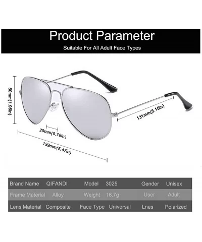 Classic Aviator Sunglasses for Men Women Metal Frame Mirrored Flat UV400 Lens Protection - C018S5RK07E $10.98 Aviator