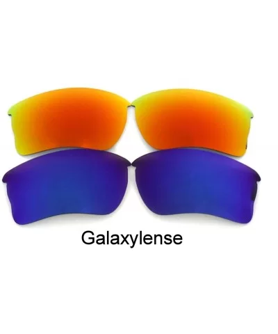 Replacement Lens Quarter Jacket Sunglasses Blue/Red - S - CH18C3GR25Y $34.57 Sport