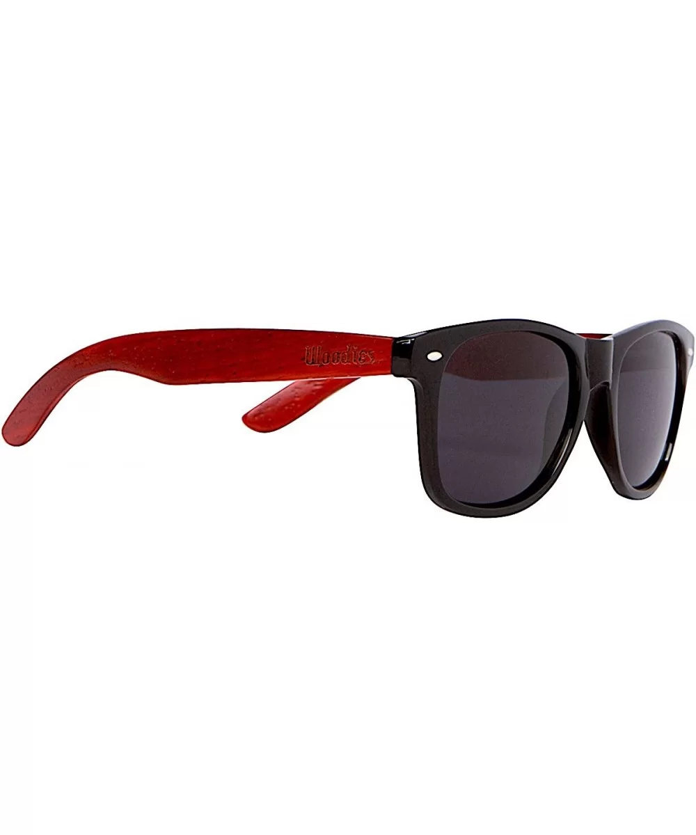 Rose Wood Sunglasses with Polarized Lenses - C512LWTG3YL $46.19 Wayfarer