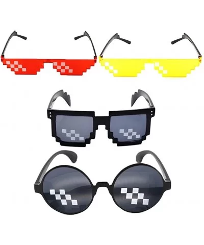 Glasses Pixel Sunglasses Photo Unisex - C118A8WI5WK $9.83 Square