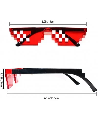 Glasses Pixel Sunglasses Photo Unisex - C118A8WI5WK $9.83 Square