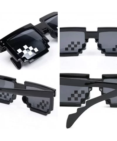 Glasses Pixel Sunglasses Photo Unisex - C118A8WI5WK $9.83 Square