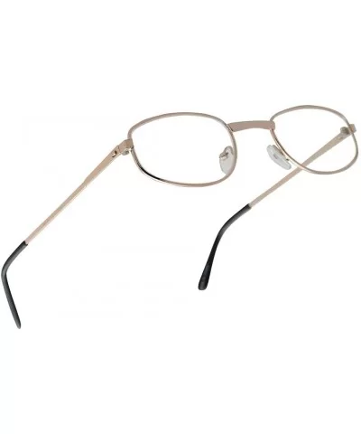 Classic Nearsighted Distance Negative Strengths - Gold Frame - C618R9Y9X30 $24.81 Aviator