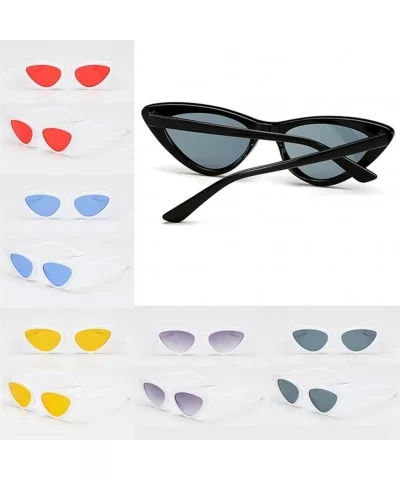 sunglasses for women Vintage Round Eyewear Gradient Retro Sun Glasses - 6 - CH18WYR8TUD $39.08 Round