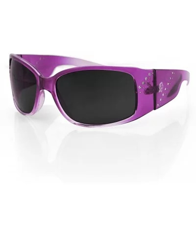 Boise Sunglass (Crystal Purple Frame/Smoked Lens) - Crystal Purple Frame With Smoked Lens - CT11I3XKWF1 $20.39 Sport