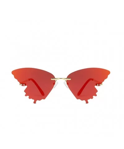 Sunglasses Fashion Butterfly Gradient Accessories - A - CX1906KNS2M $11.37 Oversized