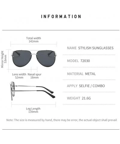 Men's Polarized Sunglasses 100% UV Protection Fashion Glasses (Color 1003) - 1003 - CX199AQY4AI $42.45 Shield