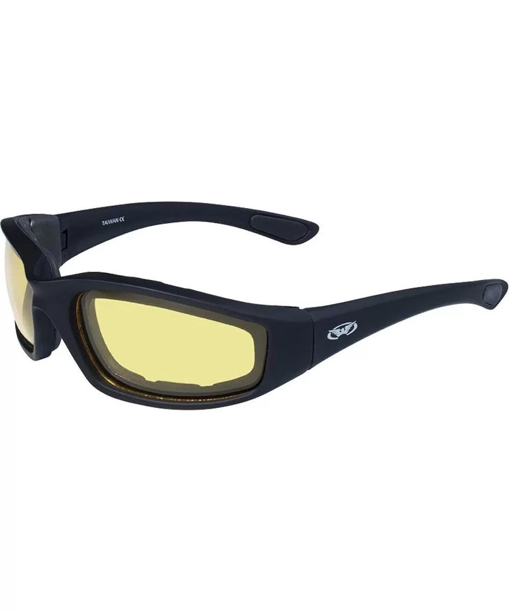 Eyewear Men's Kickback 24 Sunglasses with Photochromic Color Changing Lenses - Yellow - C611CYY0KIT $43.97 Goggle