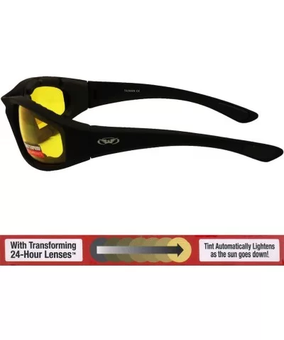 Eyewear Men's Kickback 24 Sunglasses with Photochromic Color Changing Lenses - Yellow - C611CYY0KIT $43.97 Goggle