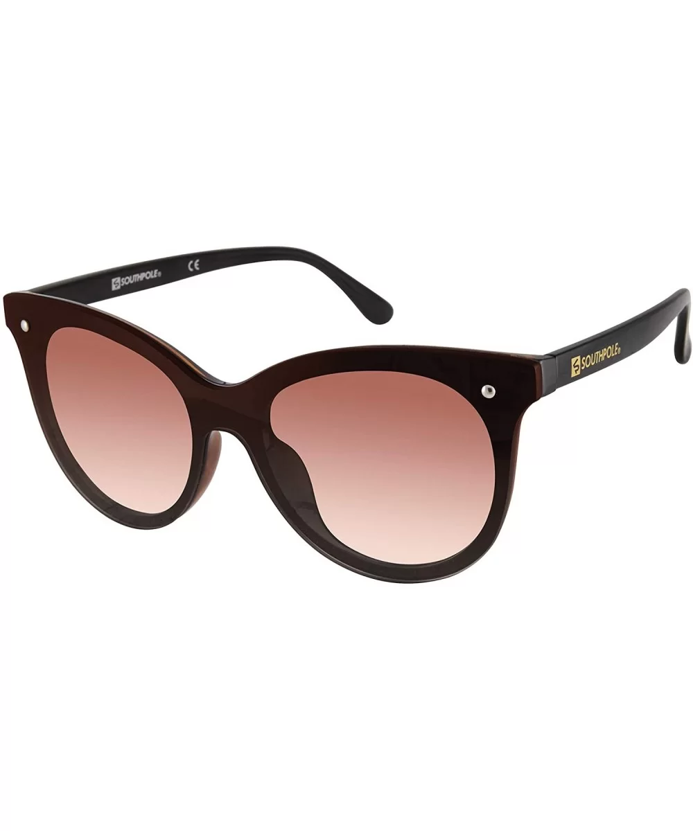 Women's 1034SP Round Vintage-Inspired Sunglasses with 100% UV Protection - 60 mm - Black & Tortoise - CF193YYUQEM $41.73 Shield