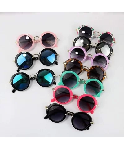 2019 New Pattern Baby Girls Sunglasses Er UV400 Protection Boys Metal Rimmed Cool Goggles - Xxx10-5 - CJ199CNOSNL $43.44 Goggle