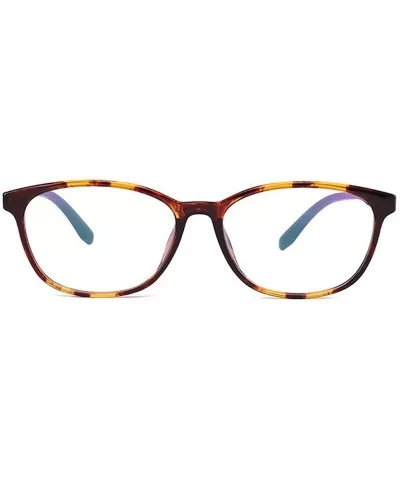 TR90 Blue Light Blocking Glasses Frame Computer Game Eyewear Blocking Blue Light - Leopard - CQ18CAHDOA0 $18.58 Square