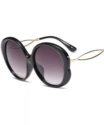Fashion Vintage Sunglasses Butterfly Gradient - 1 - C6198GT4UCZ $38.55 Round